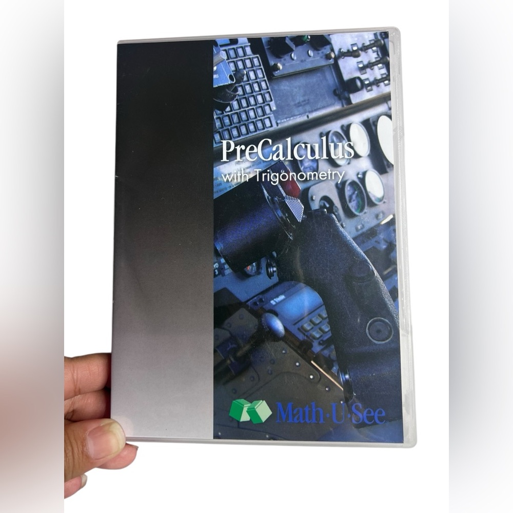 Pre-Calculus with Trigonometry by Math-U-See DVD 2009 30 Lessons Like New - Picture 1 of 8